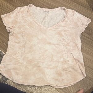Abercrombie & Fitch Light Pink Short Sleeve Tee